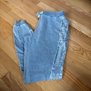 Gray Patterned Joggers